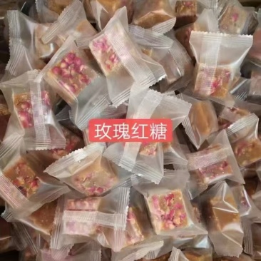 广西古法手工红糖甘蔗红糖姜糖，玫瑰红糖，桂花红糖，红枣