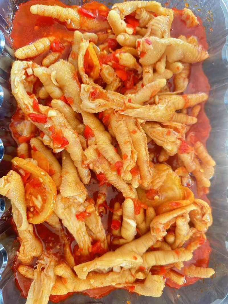 柠檬脱骨泡椒鸡爪