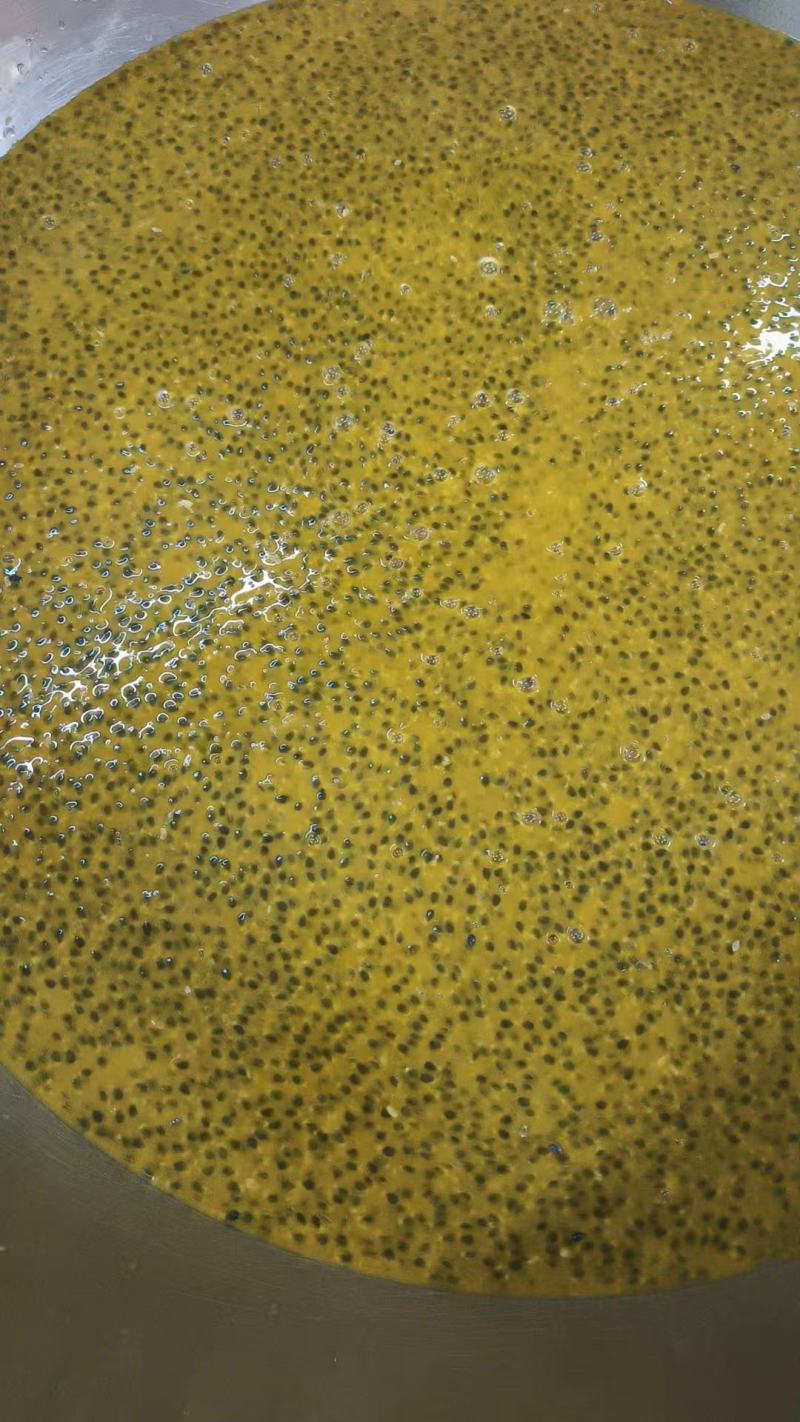百香果肉纯手工百香果冷冻原浆百香果脱籽冷冻原浆百香果汁