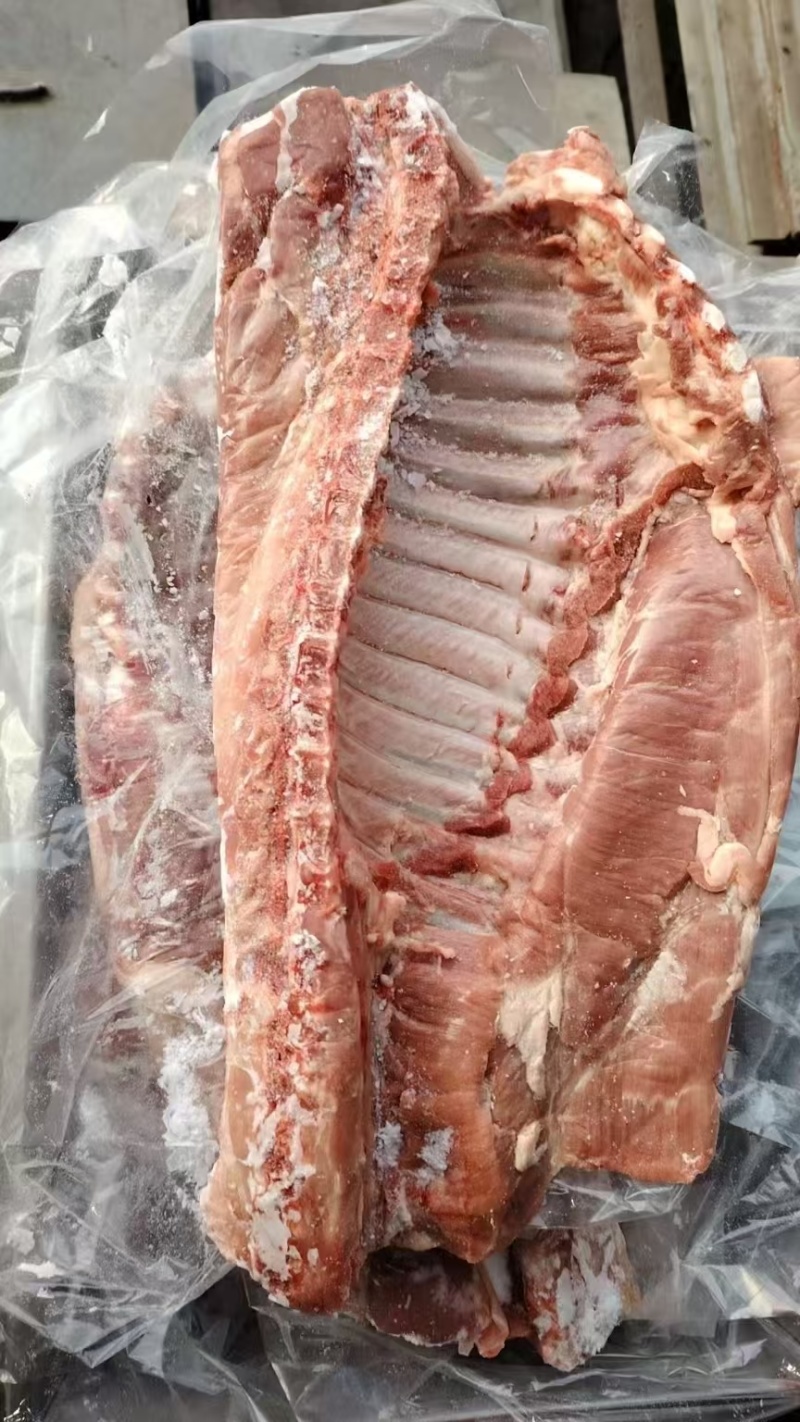 猪排骨通排肋排各种规格精品猪排工厂发货全国物流发货