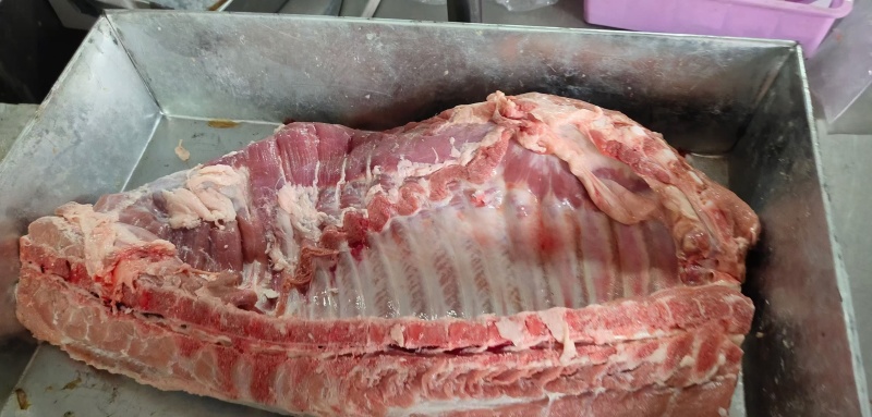 猪排骨通排肋排各种规格精品猪排工厂发货全国物流发货