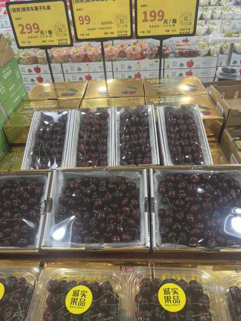国产车厘子山东大樱桃产地直发供应批发市场商超电商一件代发