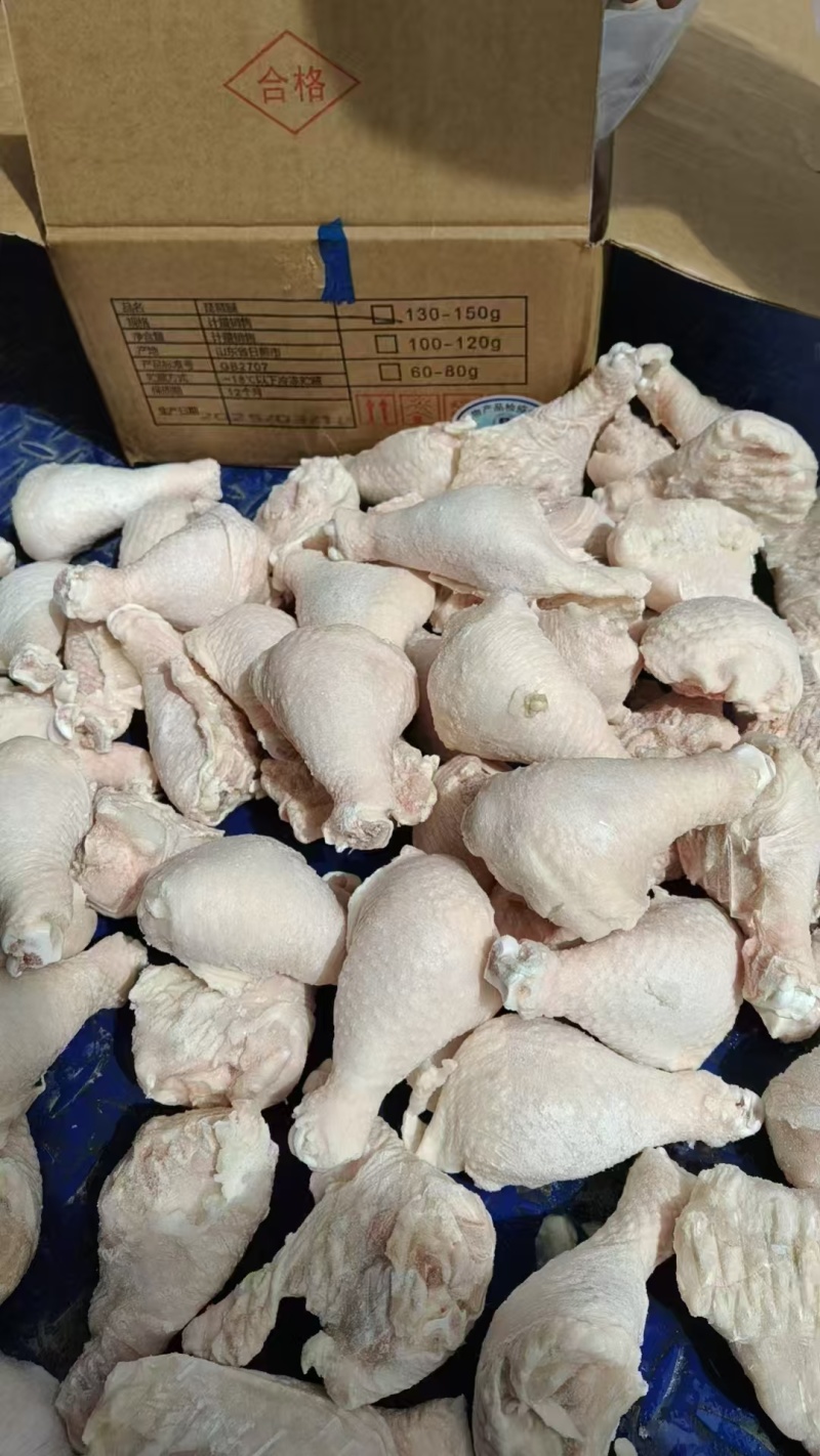 琵琶腿鸡腿大肉食冰冻鸡胸肉品种齐全质量产量稳定手续齐全