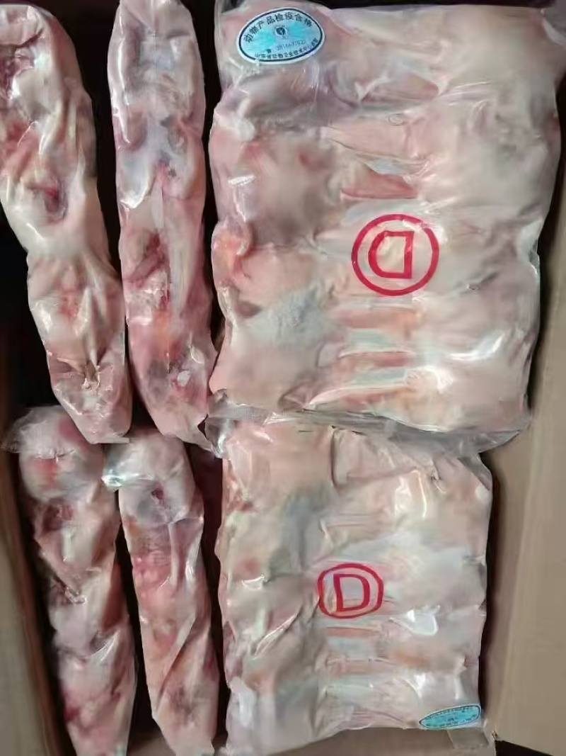 鸭头各种规格型号鸭头工厂冷冻发货物流
