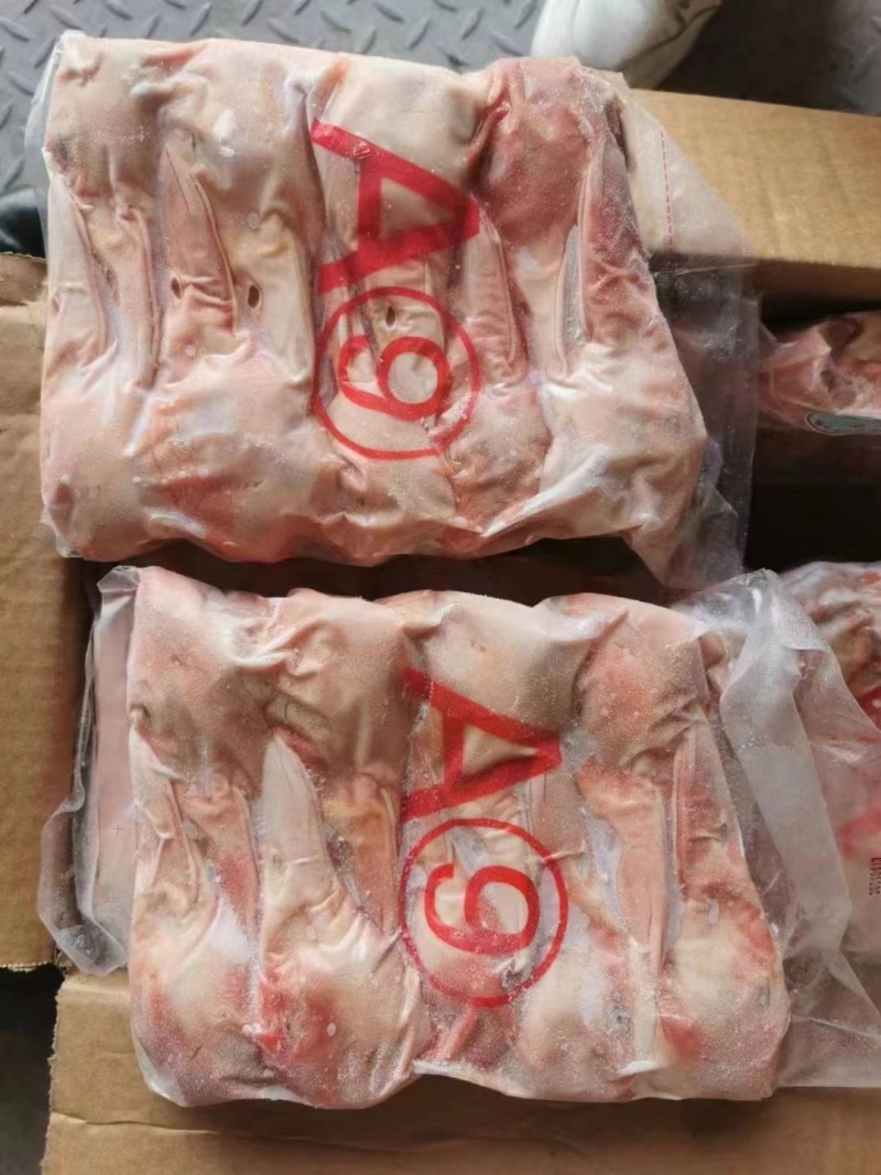 鸭头各种规格型号鸭头工厂冷冻发货物流