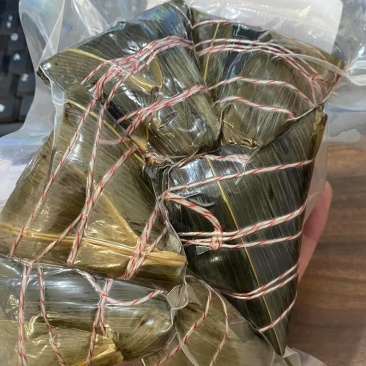 100克鲜肉粽子6个装