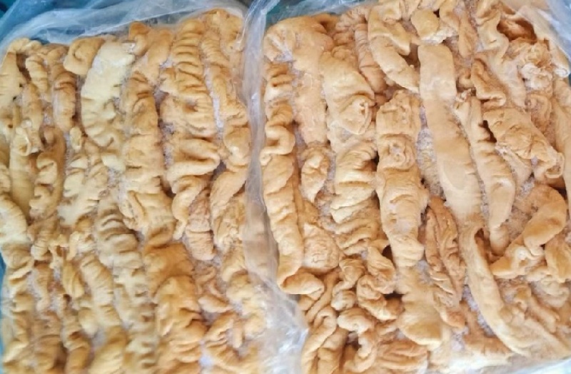 猪大肠无油清理干净规格型号齐全工厂发货物流