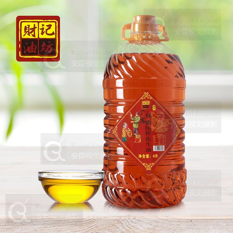 广东传统压榨花生油工厂