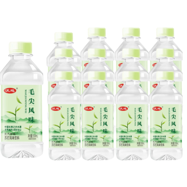 苏打水，4种口味，12瓶，