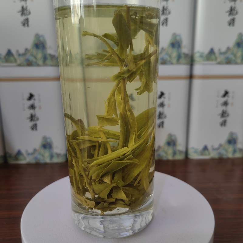 龙井茶浓豆香雨前龙井