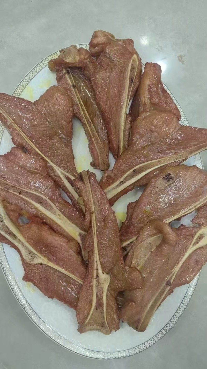 腌制好的扇子骨