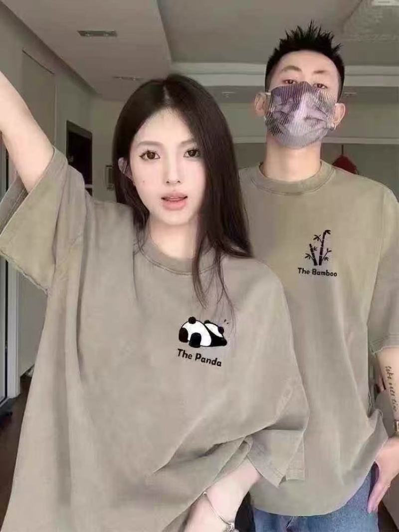6.8元一件！5000件男女同款100%精梳纯棉短袖T恤