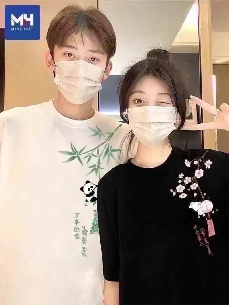 6.8元一件！5000件男女同款100%精梳纯棉短袖T恤