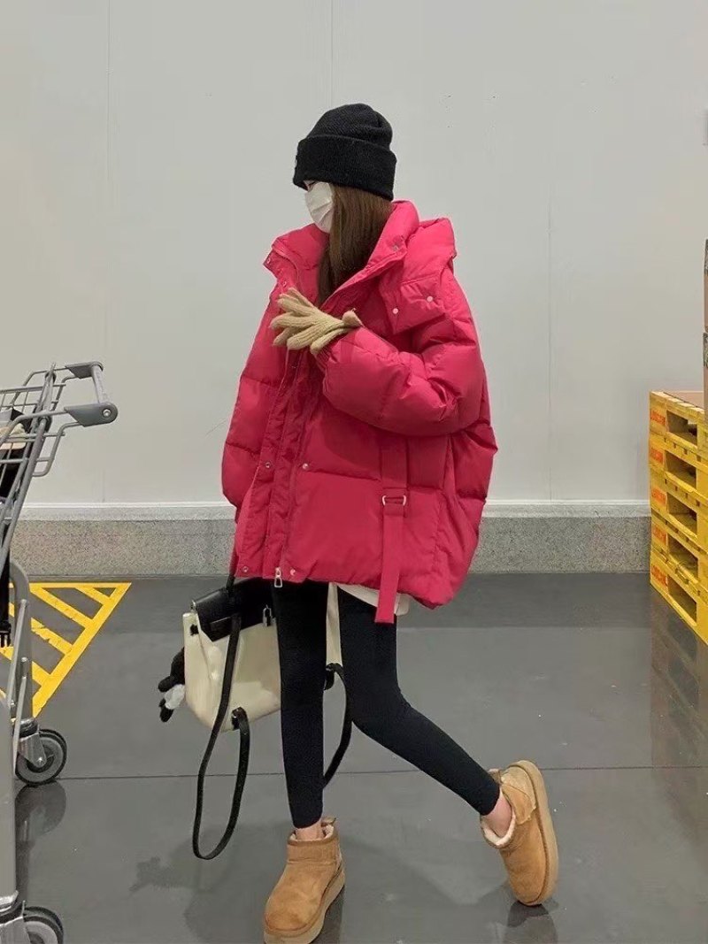新到2025年新款女士韩版羽绒棉棉服，800件左右29.99