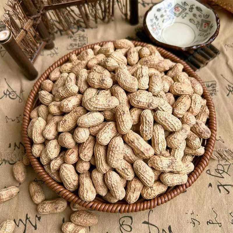 电商一件代发农家新货柴火炒花生铁锅带壳原味一件代发