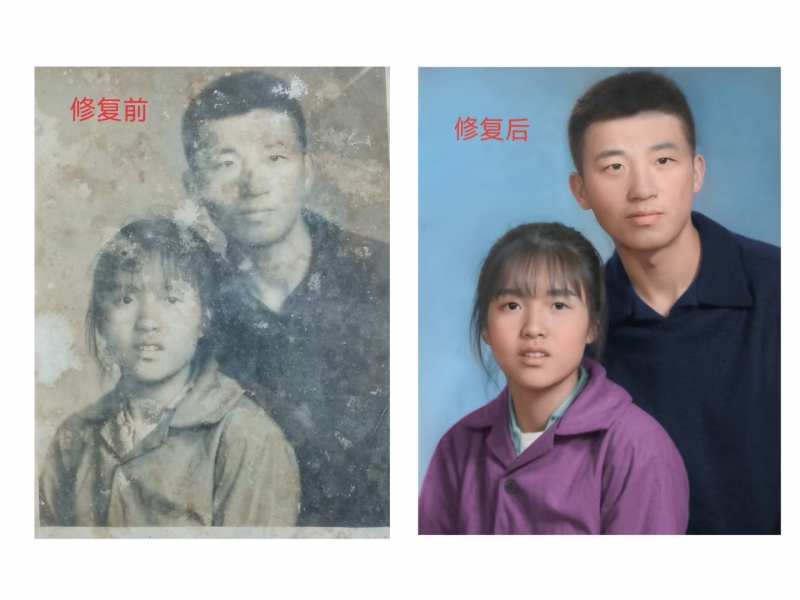 专业冲洗手机照片，证件快照，老照片翻新上色