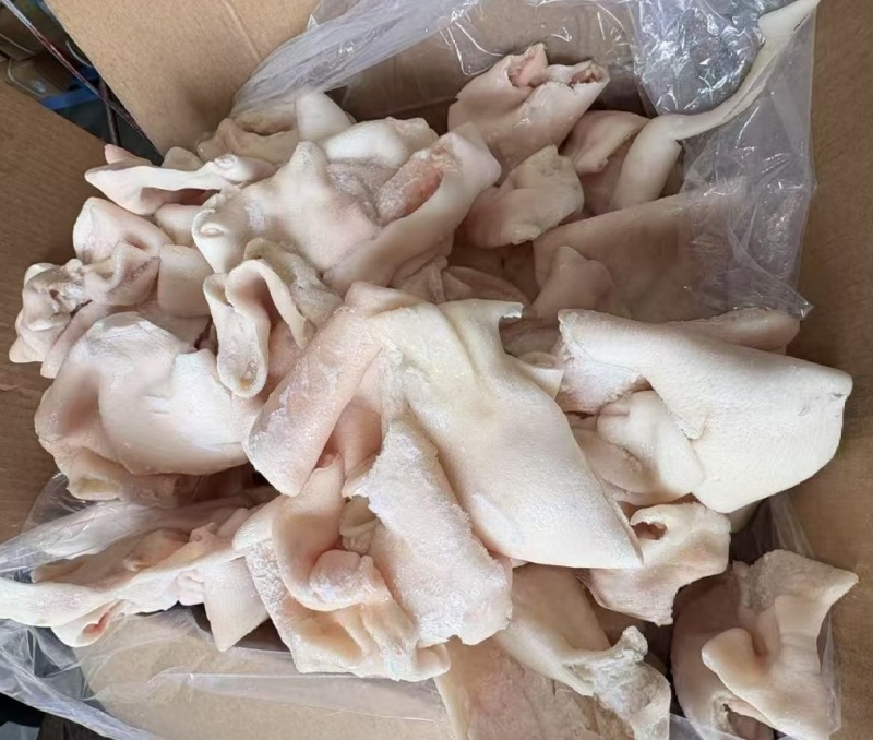 猪皮精品猪蹄皮冷链物流发货现货供应
