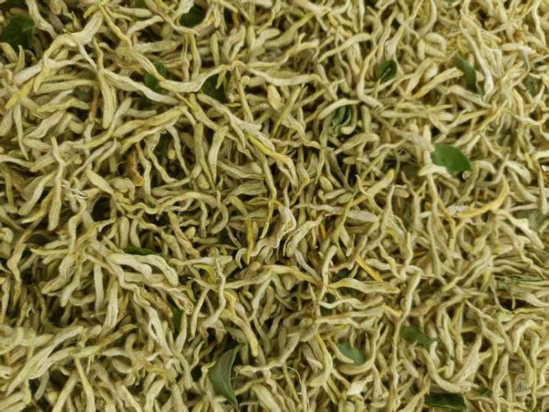 山东平邑金银花百花一号干花，自己在山上种的