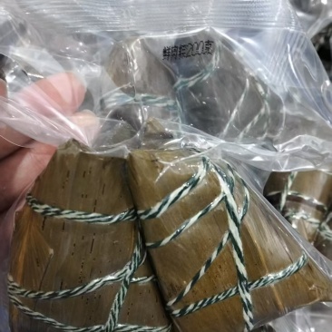 板栗肉粽真空透明装
