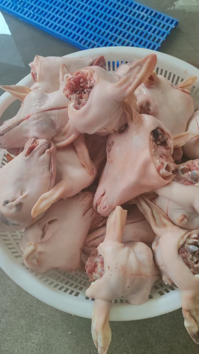 去皮羊头，带皮羊头，新鲜干净无毛纯干货