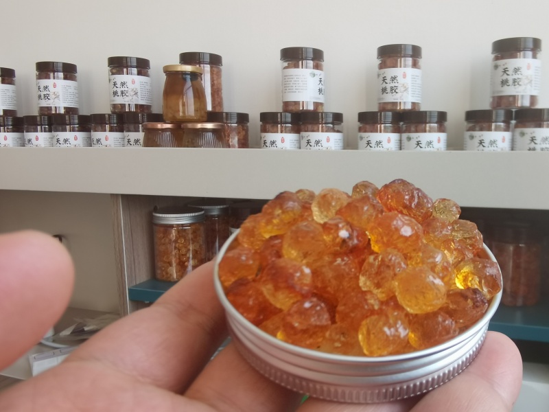 修剪颗粒桃胶常年供应一手货源一级质量产地源头工厂