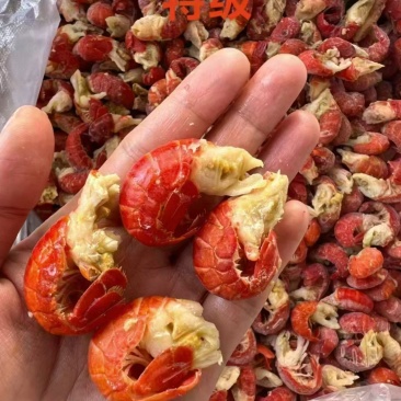 特级原料虾尾，一级原料虾尾