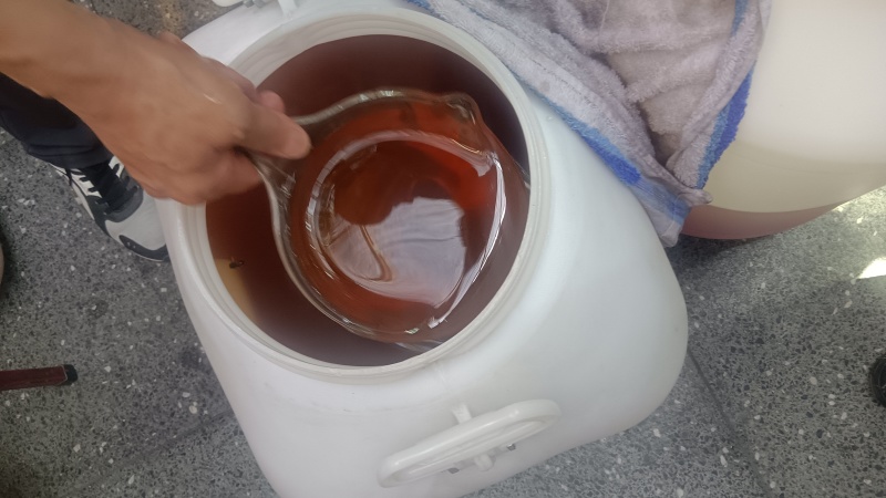 今年新巢蜂蜜浓度高***无白糖