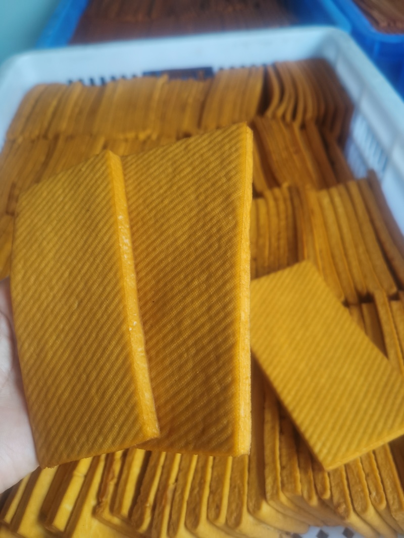 金黄的香干