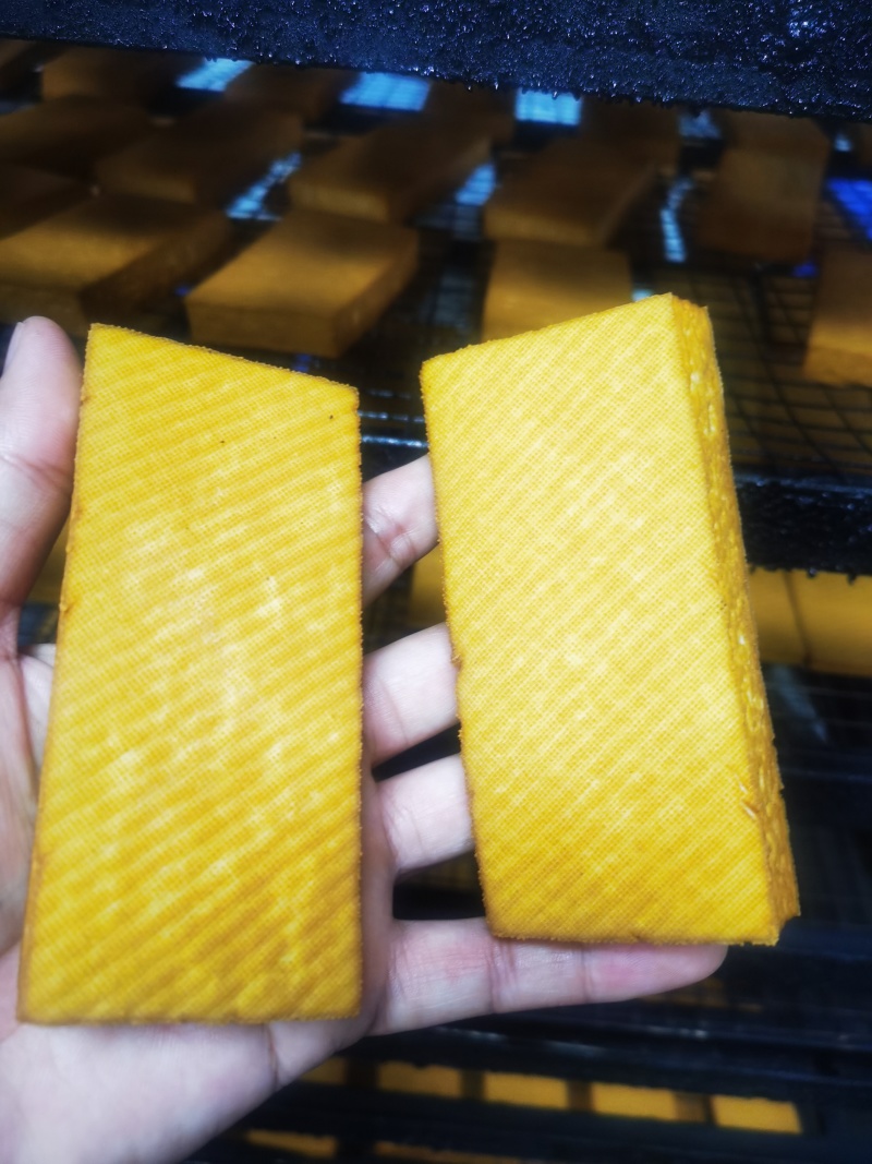 金黄的香干