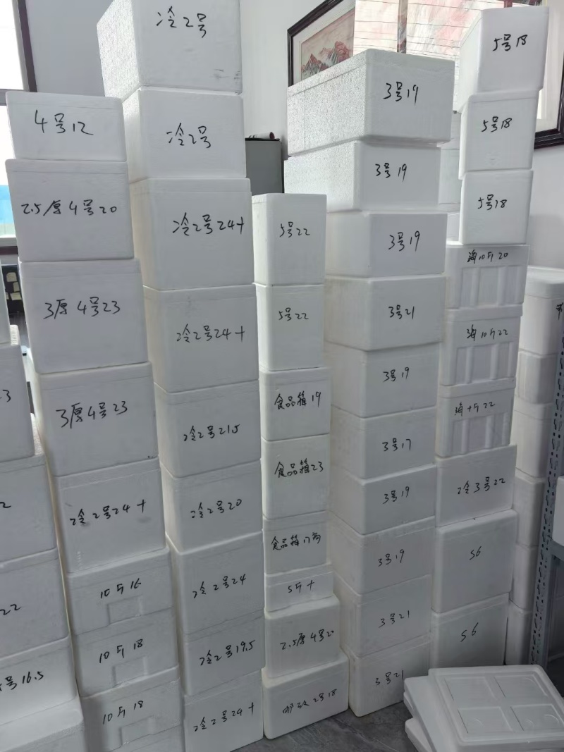 各类蔬菜、水果专用泡沫箱