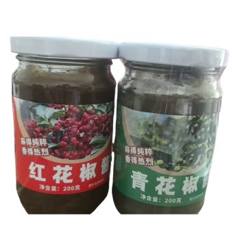 电商供货，青花椒酱/红花椒酱