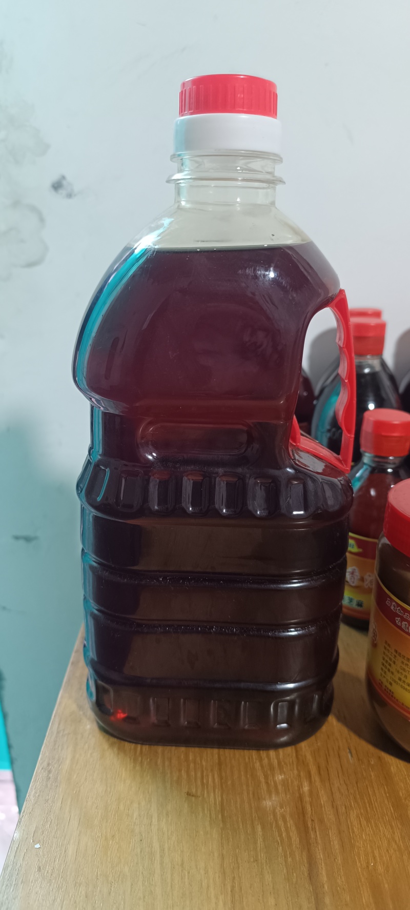纯芝麻小磨香油，石磨水代法，真正的香油
