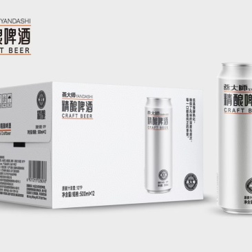 燕大师精酿啤酒500ML12听