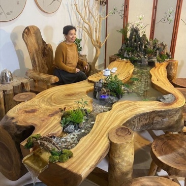 根艺茶桌