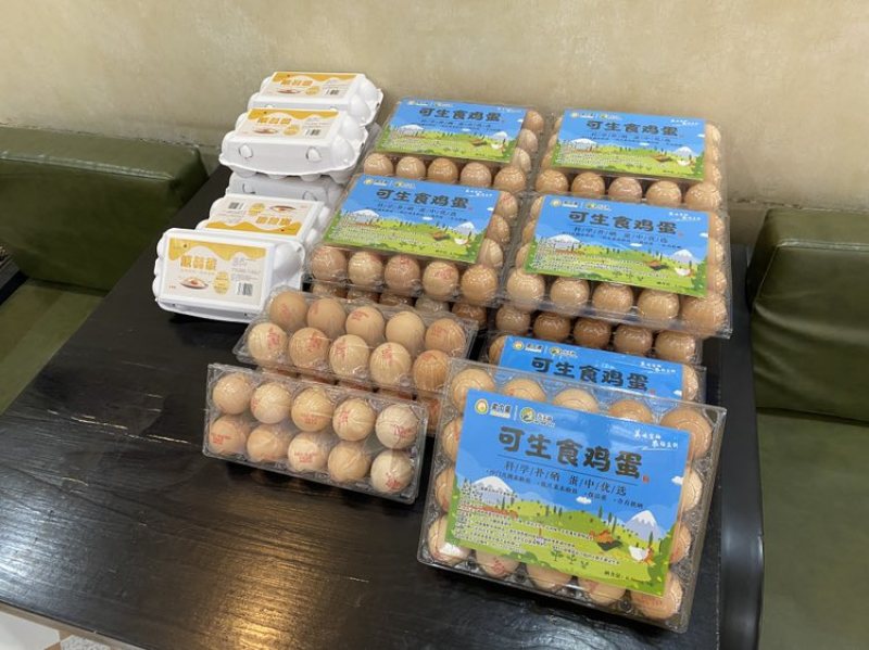 富硒无抗可生食鸡蛋