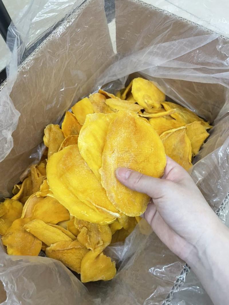 二级芒果干电商货大片金黄