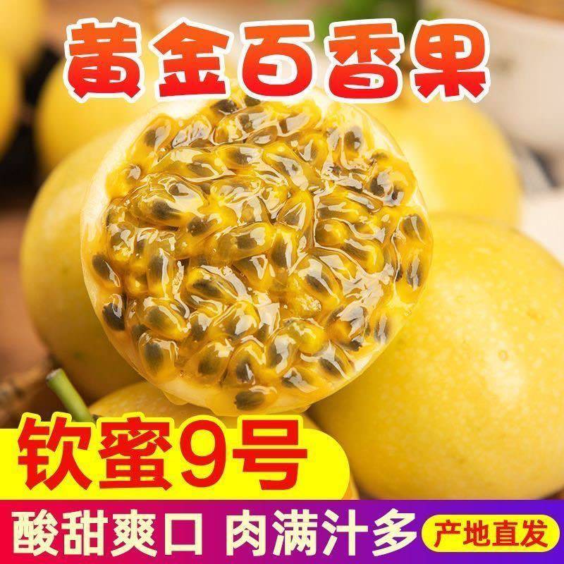 2025年钦蜜9号黄金百香果电商一件代发产地代办批发