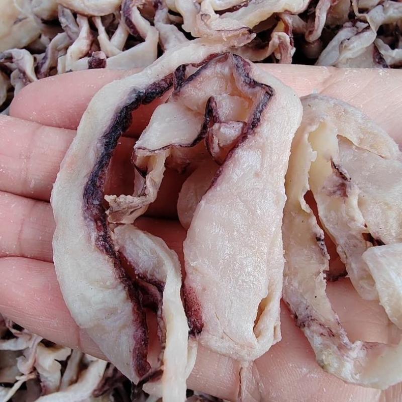 鱿鱼干边角料，鱿鱼条鱿鱼圈，食堂饭店地摊好食材鱿鱼干边角料批