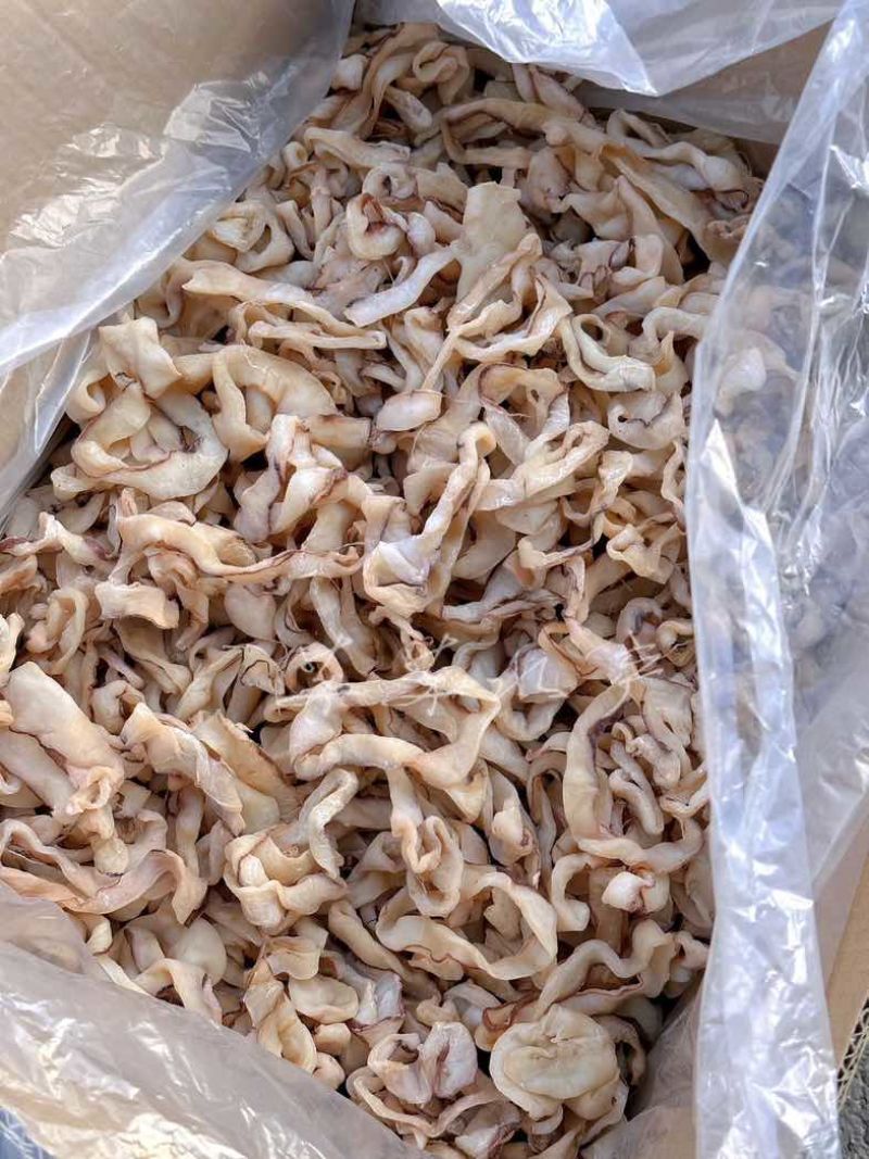鱿鱼干边角料，鱿鱼条鱿鱼圈，食堂饭店地摊好食材鱿鱼干边角料批