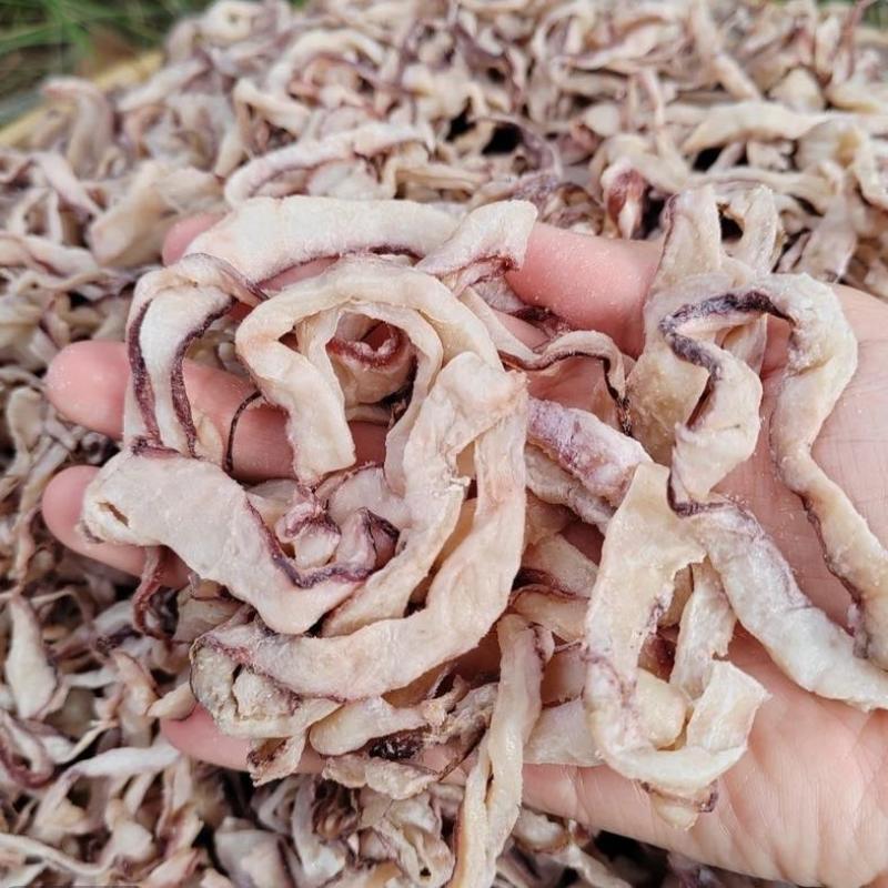 鱿鱼干边角料，鱿鱼条鱿鱼圈，食堂饭店地摊好食材鱿鱼干边角料批