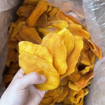 芒果干芒果片电商货厚切大片芒果味十足
