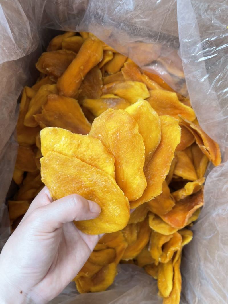 芒果干芒果片电商货厚切大片芒果味十足