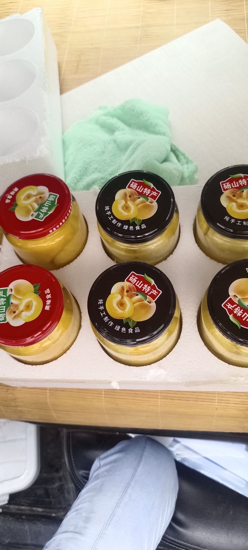 纯手工砀山黄桃罐头