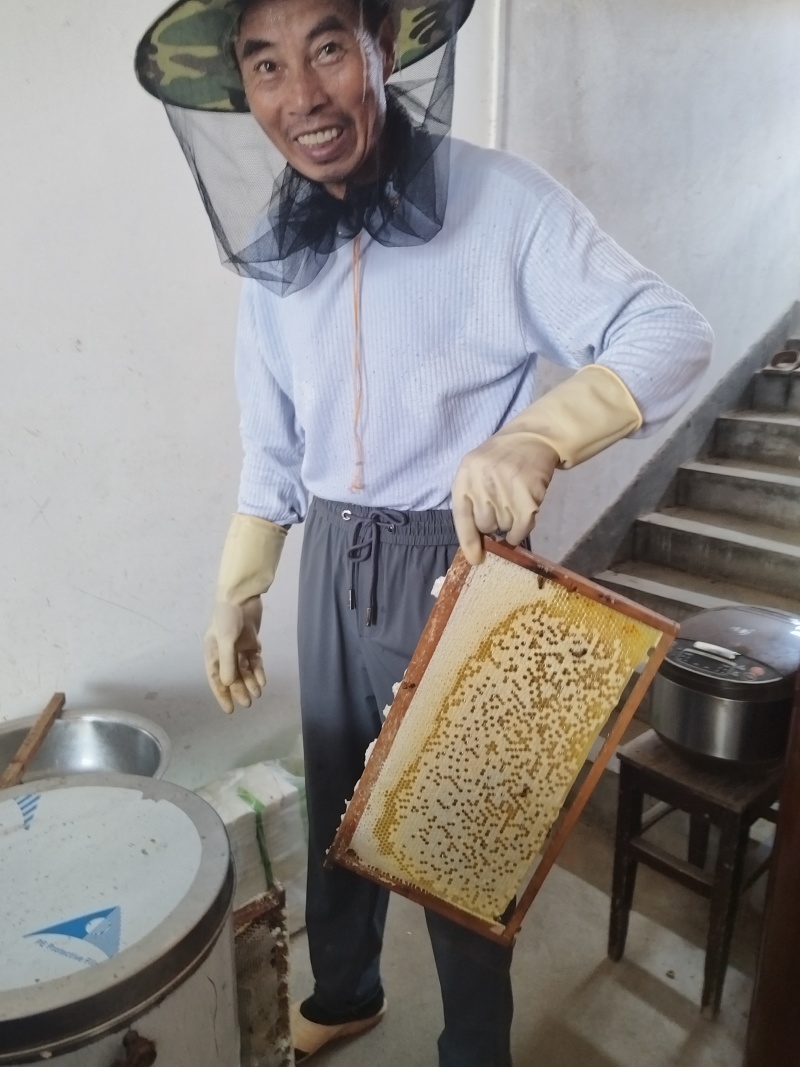 ***，货真价实的中蜂土蜂蜜。