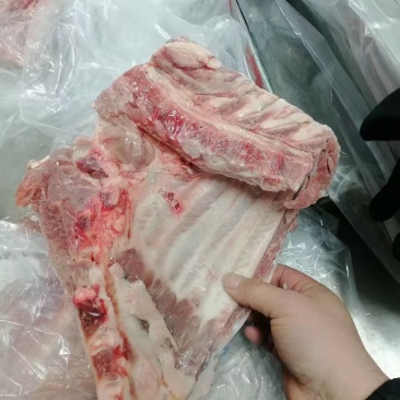 肥猪鲜分去颈去翅前排5-7片，新货新开，临沂5吨