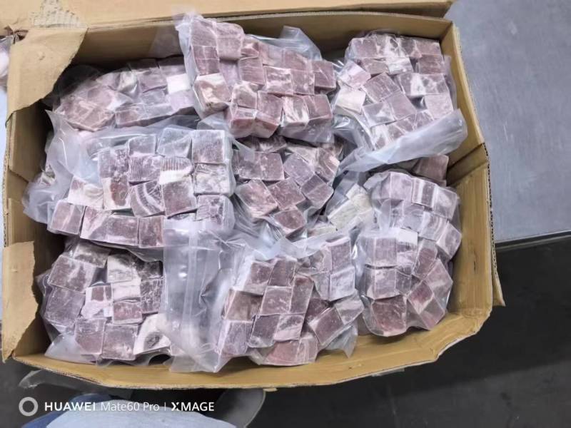 纯干牛腩块货好