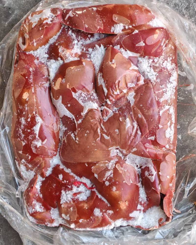 食品猪肝，油炸卤煮都可以