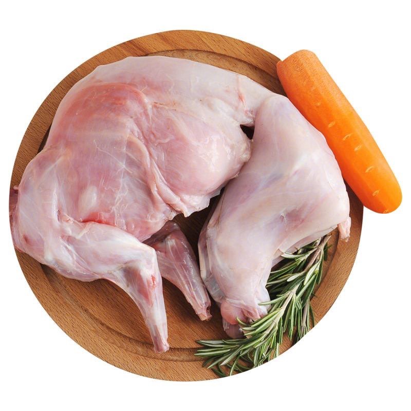 现杀兔肉，真空包装