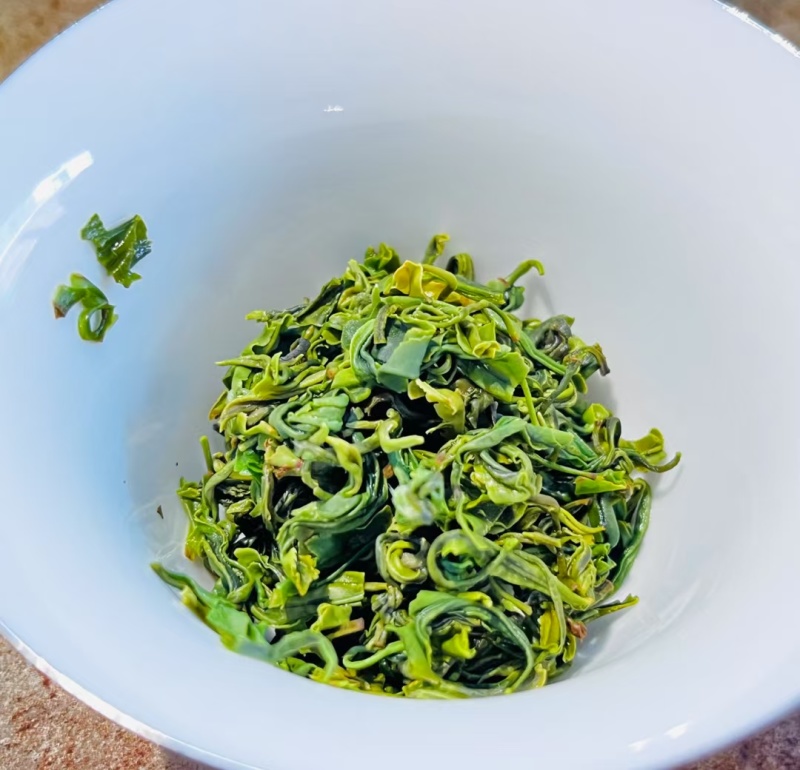 高山绿茶，球型