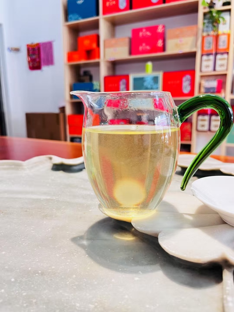 高山绿茶，球型